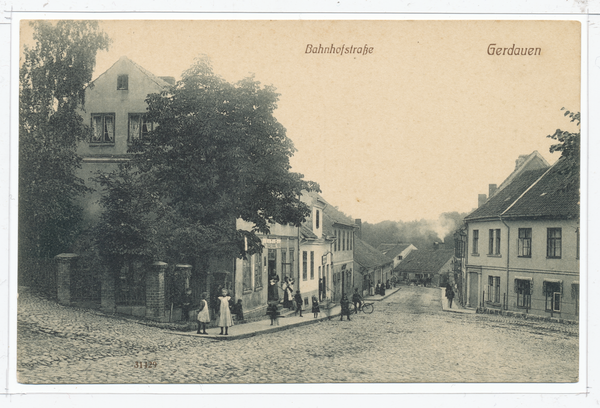 Gerdauen, Bahnhofstraße