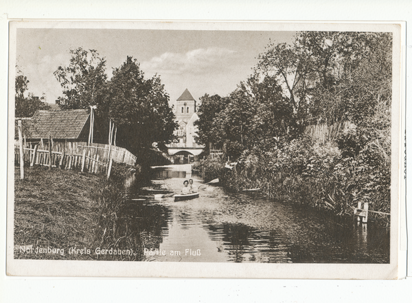 Nordenburg, Partie am Fluss