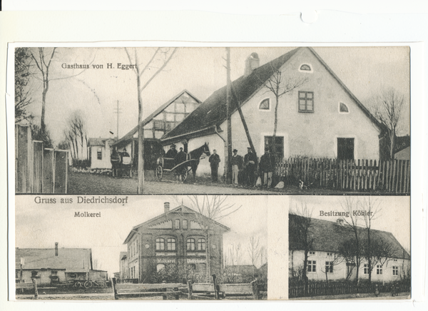 Dietrichsdorf Kr. Gerdauen, Gasthaus, Molkerei, Besitzung Köhler