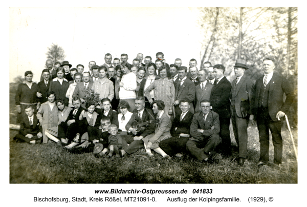 Bischofsburg, Ausflug der Kolpingsfamilie