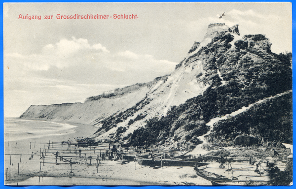 Groß Dirschkeim, Aufgang zur Schlucht