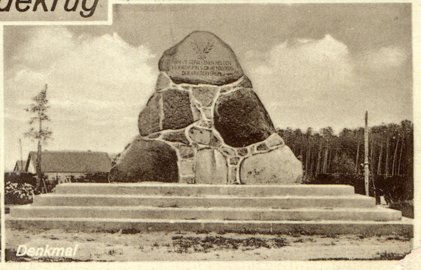 Groß Heydekrug, Kriegerdenkmal