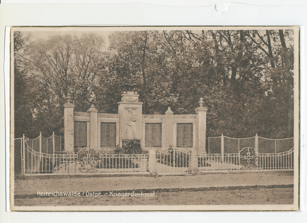 Heinrichswalde Kr. Elchniederung, Gefallenendenkmal