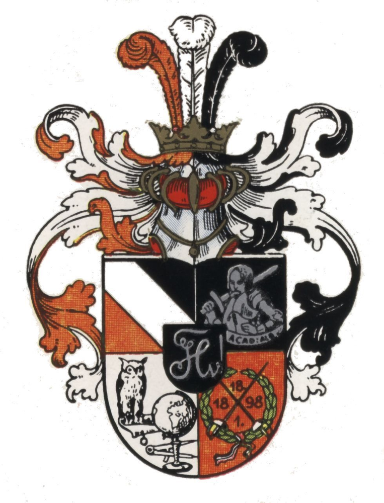 Königsberg (Pr.), Wappen der Historischen-Staatswissenschaftlichen Verbindung Hohenstaufen Königsberg