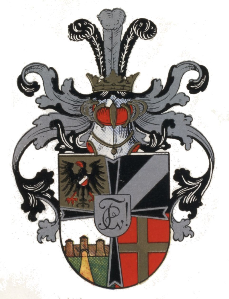 Königsberg (Pr.), Wappen des Kath. Studentenvereins Tannenberg Königsberg im KV