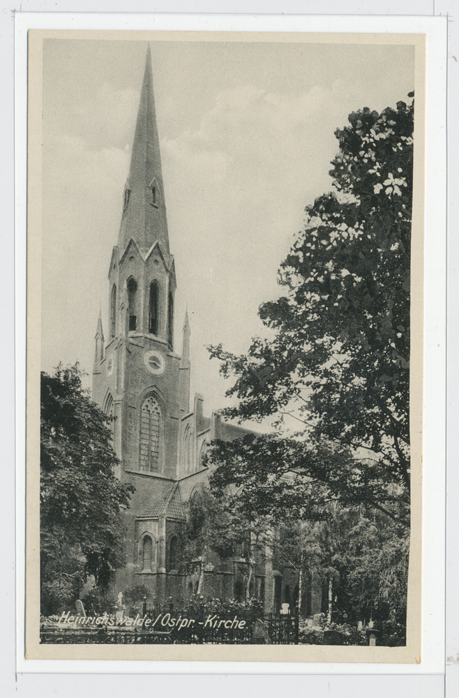 Heinrichswalde Kr. Elchniederung, Kirche,