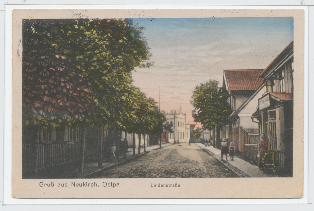 Neukirch, Ort, Lindenstraße, farbig
