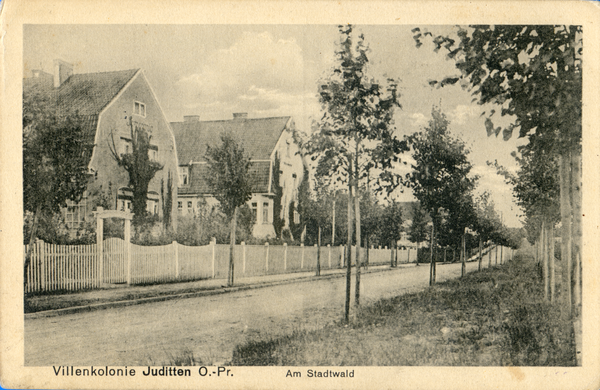 Juditten Kr. Königsberg, Villenkolonie, Am Stadtwald