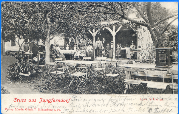 Jungferndorf, Leyers Garten