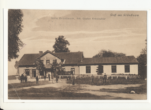 Grünbaum Kr. Elchniederung, Villa Grünbaum, Inh. Gustav Kreutzahler