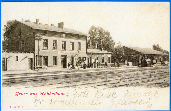 Kobbelbude Bahnhof Kr. Samland