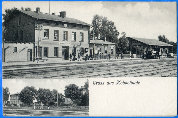 Kobbelbude Bahnhof Kr. Samland