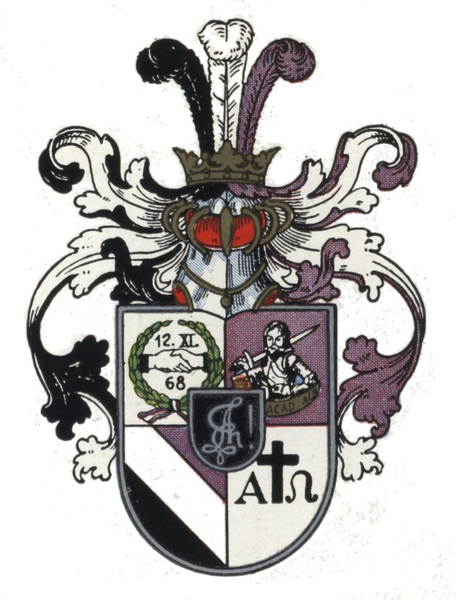 Königsberg (Pr.), Wappen der Akademisch-Theologischen Verbindung Wartburg Königsberg