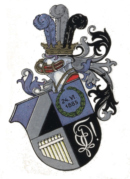 Königsberg (Pr.), Wappen des Akademischen Vereins Organum Berlin und Königsberg