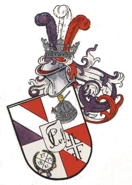 Königsberg (Pr.), Wappen der Burschenschaft Teutonia Königsberg