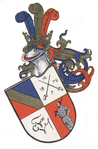 Königsberg (Pr.), Wappen des Corps Vandalia Königsberg im RSC