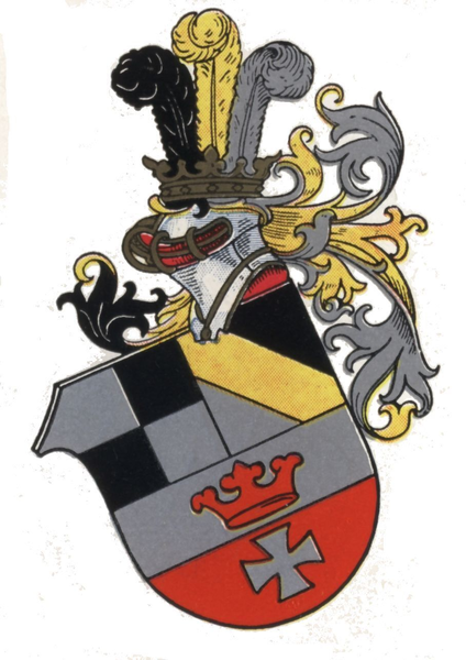 Königsberg (Pr.), Wappen der Landsmannschaft Zollern Königsberg
