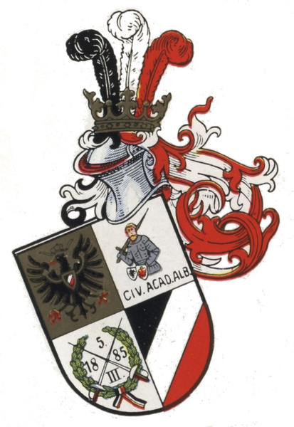 Königsberg (Pr.), Wappen des Vereins Deutscher Studenten an der Albertina Königsberg