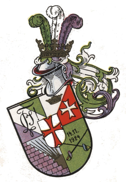 Königsberg (Pr.), Wappen der Wehrschaft Sugambria Königsberg