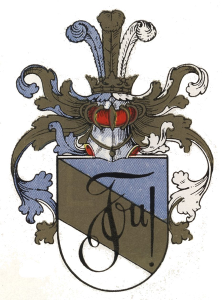 Königsberg (Pr.), Wappen des Wissenschaftlichen katholischen Studentenvereins Unitas-Ostland Königsberg