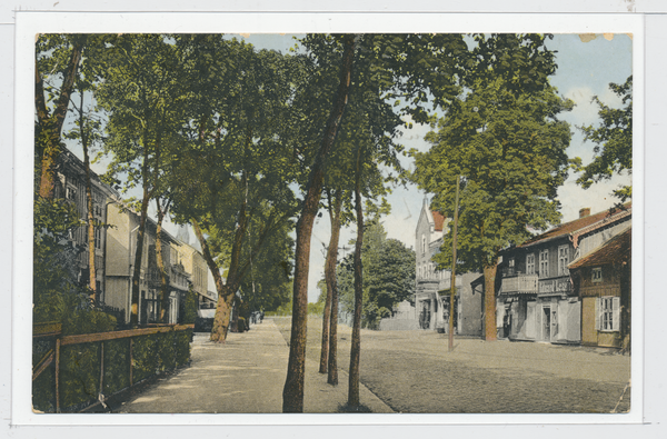 Heinrichswalde Kr. Elchniederung, Straße im Ort