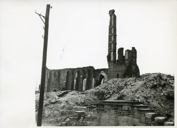 Braunsberg, Kath. Pfarrkirche - Ruine