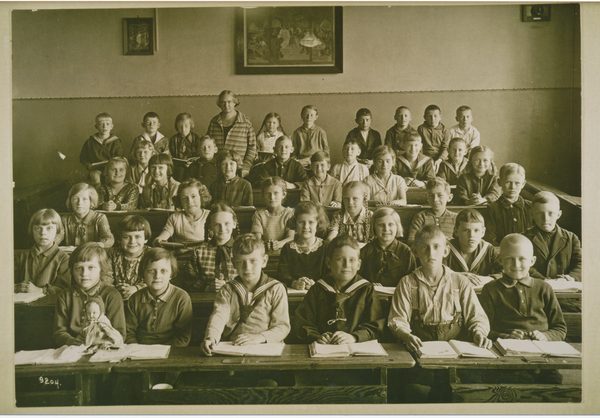 Metgethen, Volksschule, Jahrgang 1927/28