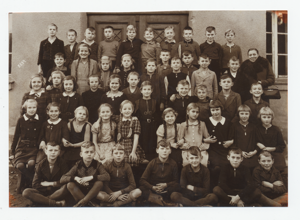 Metgethen, Volksschule, Geburtsjahrgang 1928/29, 3. oder 4. Klasse