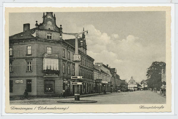 Kreuzingen Kr. Elchniederung, Hauptstraße,