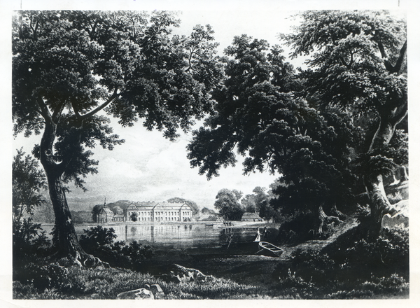 Friedrichstein, Schloss, Lithographie