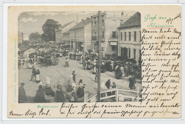 Groß Skaisgirren, Kreuzingen Kr. Elchniederung, Marktstraße, Markt