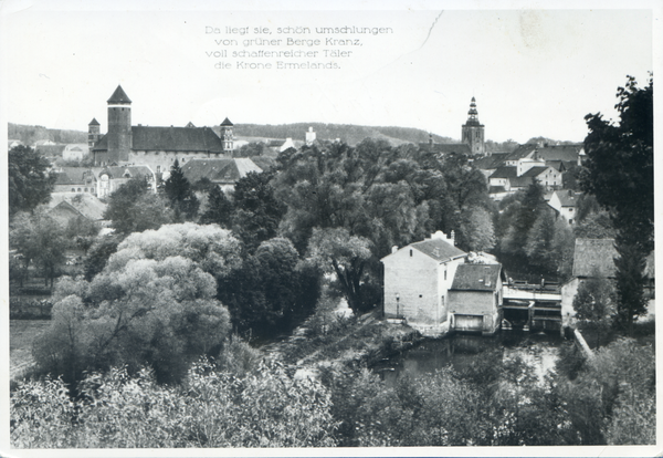 Heilsberg Kr. Heilsberg, Ortsansicht