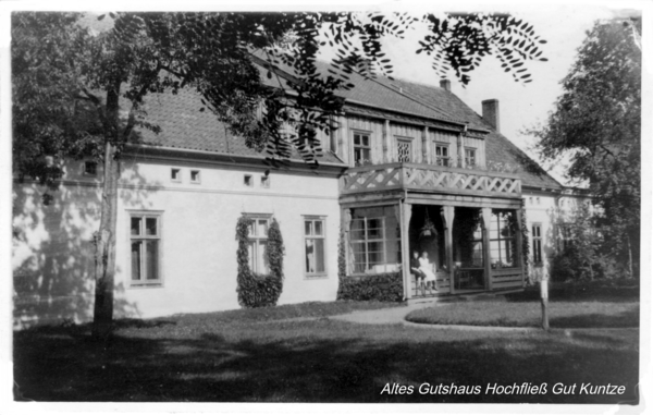 Augstupönen Kr. Gumbinnen, Altes Gutshaus, Gut Kuntze