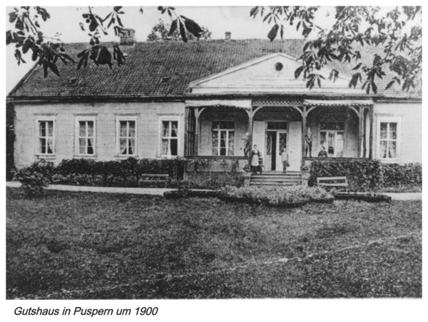 Groß Puspern, Gutshaus in Puspern