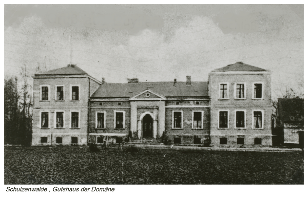 Schulzenwalde-Domäne, Gutshaus der Domäne