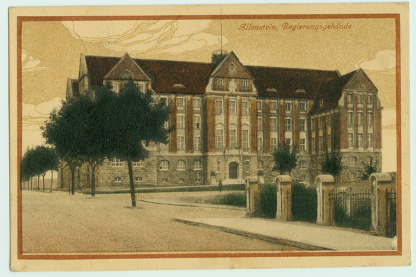 Bildarchiv Ostpreußen, Allenstein, Regierungsgebäude