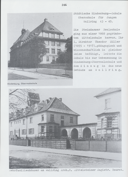 Königsberg, Hindenburg Oberschule für Jungen