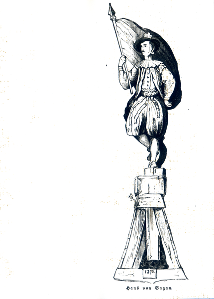 Königsberg, Denkmal Hans von Sagan