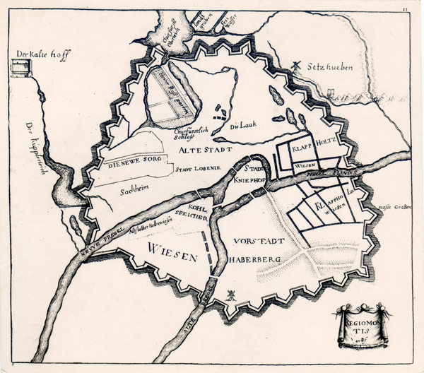 Königsberg (Pr.), Stadtplan