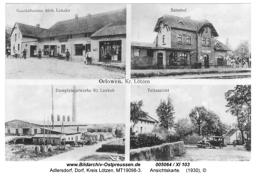 Adlersdorf, Ansichtskarte