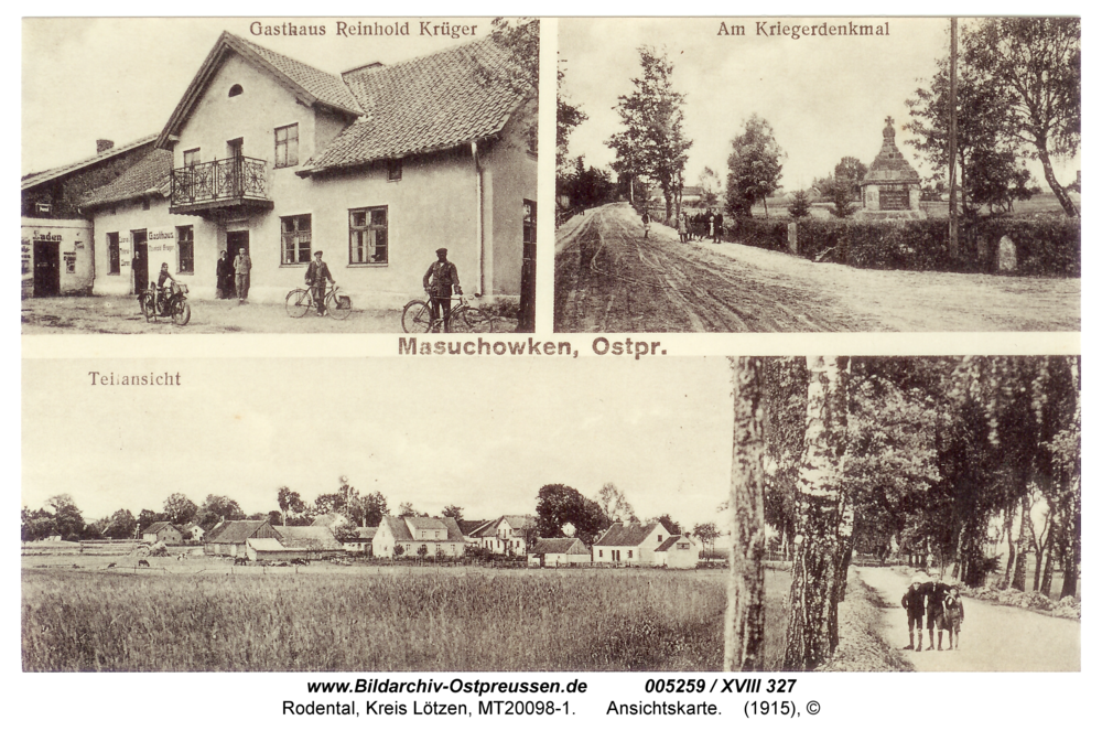 Rodental, Ansichtskarte