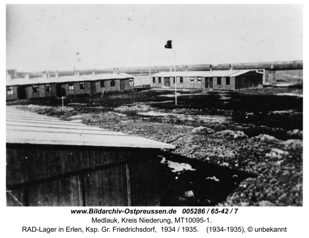 Franzrode, RAD-Lager in Erlen, Ksp. Gr. Friedrichsdorf,  1934 / 1935