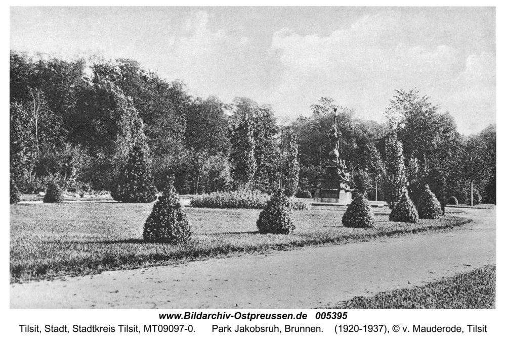 Tilsit, Park Jakobsruh, Brunnen