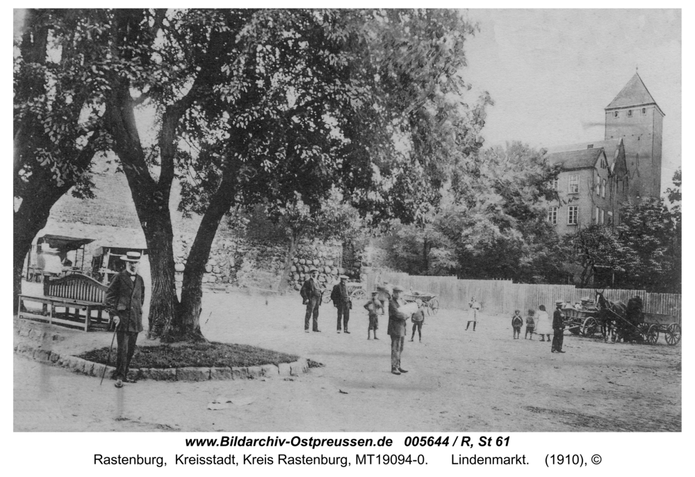 Rastenburg, Lindenmarkt