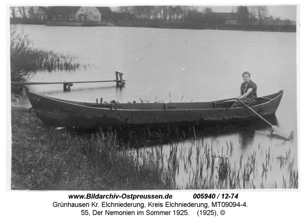 Grünhausen, 55, Der Nemonien im Sommer 1925