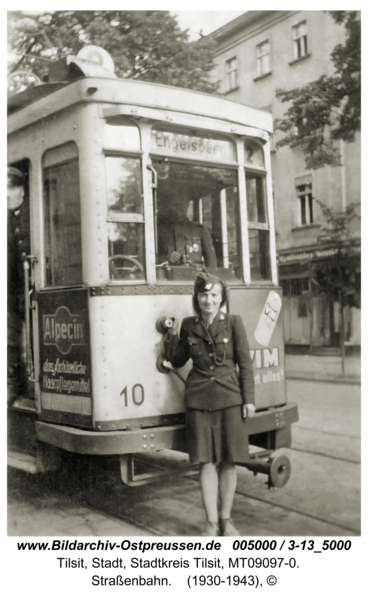 Tilsit, Straßenbahn