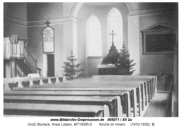 Groß Stürlack, Kirche im Innern