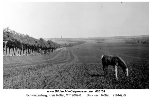 Schwarzenberg, Blick nach Rößel