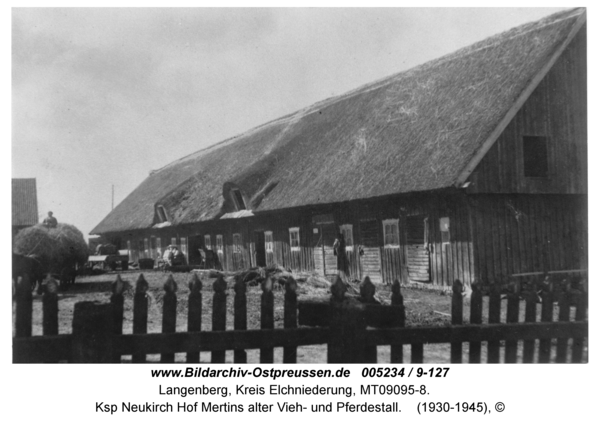 Langenberg, Ksp Neukirch Hof Mertins alter Vieh- und Pferdestall