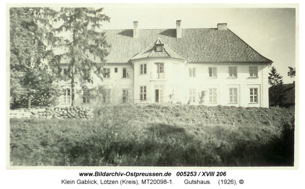 Klein Gablick, Gutshaus